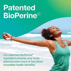 Hot Selling Thyroid Support Pill Bottle Capsules No Fillers Advanced Superfood Sea Moss <strong>Tablets</strong> Organic <strong>Seamoss</strong> Pills - Product Image 6