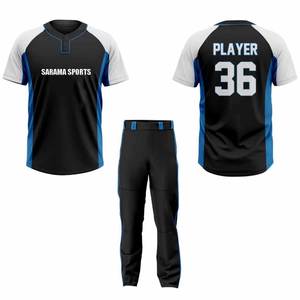 Uniformes de Béisbol Ligeros y Transpirables con Impresión por Sublimación, Uniformes de Softbol OEM - Product Image 1