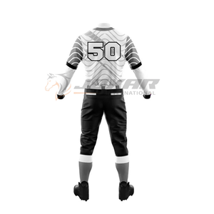 Uniformes de baseball avec jersey et pantalon imprimés par sublimation construction durable coupe légère idéale pour les ligues scolaires - Product Image 4