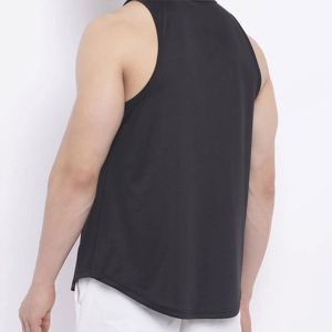 Camiseta sin mangas de moda para hombre, suave y cómoda, perfecta para gimnasio, entrenamiento y actividades deportivas - Product Image 2