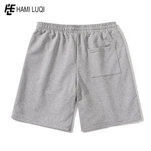 2025 New Men Athletic <b>Running</b> 100% French Terry Sweat Shorts Casual Wear Fashion Men Gym Fitness Shorts Beach - Product Image 5