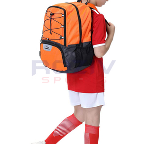 Sac à dos de football pour jeunes en gros avec compartiment pour ballon, en polyester de haute qualité, sac d'équipement sportif - Product Image 2