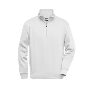 Felpa da Lavoro Personalizzata con Mezza Zip, Felpa Promozionale con Cappuccio - Product Image 3