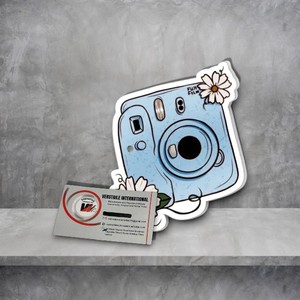 Paleta de Pestañas Magnética de Acrílico Personalizada de Alta Calidad, Color Azul, con Diseño de Flor, para Artistas de Pestañas - Product Image 4