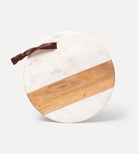 Planche à découper en bois d'acacia et marbre gris/blanc/bois planche à découper de couleur naturelle fournisseur de gros - Product Image 6