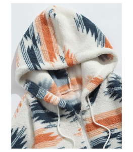 Sweat à capuche en polaire zippé pour homme élégant pour l'hiver avec poche Teint uni Respirant et à séchage rapide pour un usage quotidien Sports et décontracté - Product Image 4