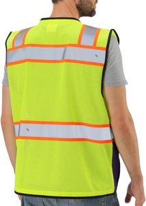 2025 travail Construction gilet vêtements réfléchissants haute visibilité gilet de sécurité réfléchissant chemin de route sécurité gilet de Construction - Product Image 4