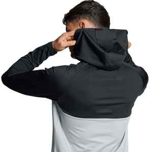 Sudadera con Capucha de Felpa 100% Algodón para Hombre, Elegante, de Dos Tonos, Bordada, Cálida para Invierno, Colores Personalizables, Cómoda para Uso Casual al Aire Libre - Product Image 2