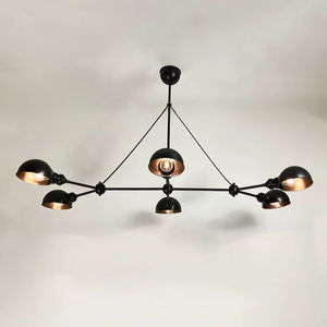 Lampe suspendue en métal d'inspiration japonaise avec un design minimaliste pour une atmosphère intérieure calme et des maisons modernes - Product Image 1