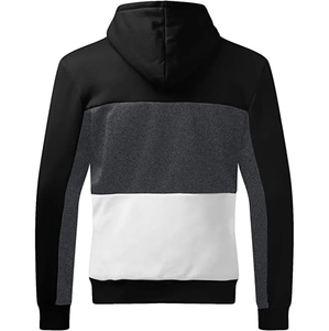 Alta calidad 100% poliéster Streetwear recortada Sudadera con capucha cuernos personalizados pulsado Overize patrón 3D cuello con capucha cuerdas de diamantes de imitación - Product Image 6