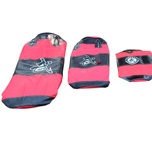 PU suspendu poinçonnage formation coups de pied sacs de sable <span class=keywords><strong>vide</strong></span> en cuir lourd <span class=keywords><strong>sac</strong></span> de boxe avec chaîne - Product Image 4