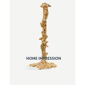 Bougeoir en métal plaqué or à 5 bras pour la décoration intérieure et extérieure de mariage - Product Image 6