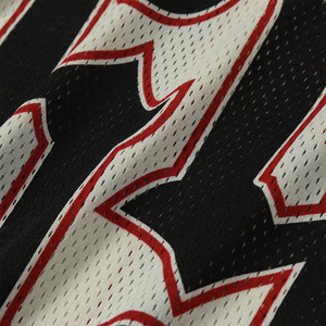 Camiseta de rugby de nueva moda de fábrica al por mayor, Camiseta estampada de manga corta de retazos de malla de poliéster personalizada para hombre - Product Image 2