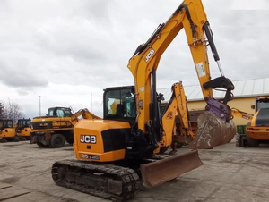 รถขุดขนาดเล็ก JCB 85Z-1 ECO น้ำหนัก 8.57 ตัน พร้อมบุ้งกี๋ 3 ใบ แบบ Zero Tail Swing ระบบไฮดรอลิก ห้องโดยสารติดแอร์ ขาย - Product Image 2