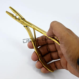 Emballage personnalisé pince à cheveux 2 trous or micro anneau outil d'application volumateur pince à sertir pince outils d'extension de cheveux - Product Image 5