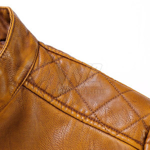 Veste en cuir pour homme respirante et chaude pour l'hiver, vêtements décontractés, veste en cuir pour homme à prix raisonnable - Product Image 2