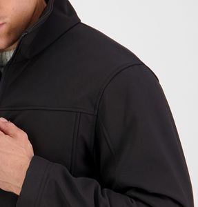 2014 haute qualité personnalisé hiver chaud col montant poche zippée polaire coquille souple veste extérieure polaire neige embarquement veste hommes - Product Image 5