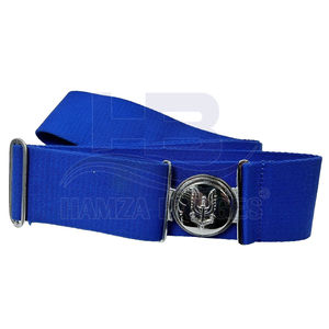 Cinturón de poliéster de nailon de algodón cómodo de alta calidad, ligero, estable, cierre seguro, diseño de rayas, equipo de defensa Personal - Product Image 1