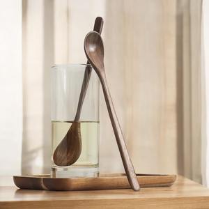 Minimalist <b>Wooden</b> Spoon Handmade Natural Wood Kitchen <b>Utensils</b> for <b>Cooking</b> Baking Available At Competitive Price - Product Image 4