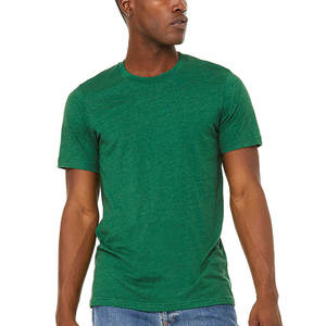 Bella Canvas Unisex Blank Tri blend T-shirt sportif à manches courtes et col arrondi - Product Image 1