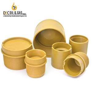 Protections de filetage en acier et plastique robustes de 3-1/2 pouces pour les tuyaux de forage de puits API - Product Image 4