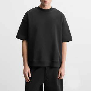 Camiseta de Hombre al por Mayor con Logotipo Personalizado, 220 g/m², Alta Calidad, 100% Algodón, Corte Regular, Ecológica, Transpirable, Estilo Urbano, Lisa - Product Image 3