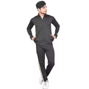 Traje deportivo transpirable para hombre sin capucha, con cremallera, colores personalizables, chándal para hombre, chándales para chico - Product Image 1