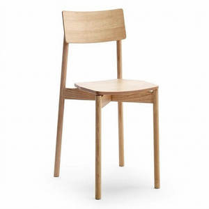 Chaise de salle à manger en bois de teck minimaliste-Meubles de maison durables et élégants - Product Image 1