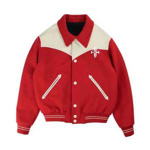 Meilleure qualité 2025 Logo personnalisé veste d'hiver 100% polyester respirant col côtelé veste universitaire par ATLANTIC - Product Image 6