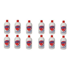 น้ำยาขจัดสิ่งอุดตัน SGORGO Professional Fast-Action Strong Power แบบน้ำ แพ็ค 12 ขวด สำหรับท่อระบายน้ำในห้องน้ำ อ่างล้างหน้า และท่อระบายน้ำทั่วไป - Product Image 1