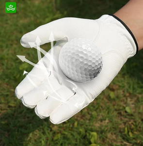 ถุงมือกอล์ฟหนังแท้คุณภาพสูงแบบยูนิเซ็กซ์  ระบายอากาศได้ดี  ป้องกันการลื่น  ซักทำความสะอาดได้  พร้อมสกรีนโลโก้ได้  สำหรับกิจกรรมกลางแจ้ง - Product Image 1