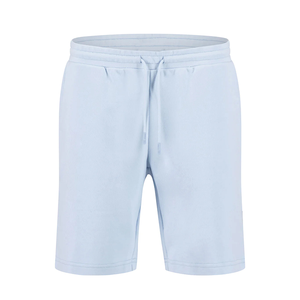 Short de survêtement décontracté mi-long en coton polaire avec ceinture à cordon de serrage et poches latérales - Product Image 2