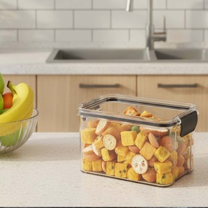 CASAMAX WL Contenant hermétique rectangulaire. 680ml Rangement de cuisine. Conteneur en acrylique anti-fuite de 10,5 x 17 cm. - Product Image 5