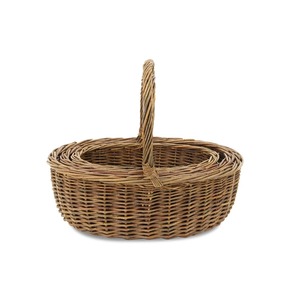 Set of 3 Rattan Picnic <b>Baskets</b> Handmade Storage <b>Basket</b> Wholesale eco-friendly Made in Viet Nam - Product Image 6