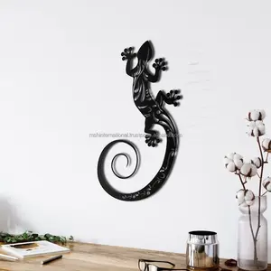 Unique Rustic lizard Decorative Metal Iron Wall Art Wall Mount Other Home Decor and Hotel Decorations