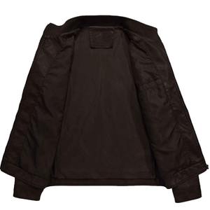 2025 nouveau design personnalisé hommes manteaux en cuir hommes veste mode polaire veste réfléchissante pour hommes - Product Image 3