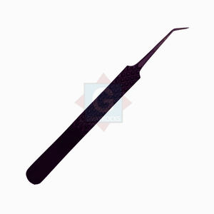 Custom Color <b>Lash</b> Tweezers Stainless Steel Professional Beauty Instruments Eyelash Extension Tweezers - Product Image 1
