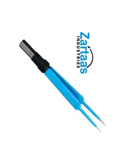 Jeweller lưỡng cực chuyển đổi tay kẹp hàm kích thước 0.5mm chiều dài 11.5 cm dụng cụ phẫu thuật nhà sản xuất và xuất khẩu - Product Image 1