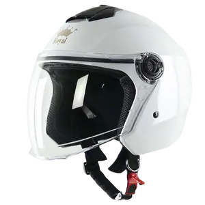Мотоциклетный шлем с открытым лицом, в горошек, стандартные винтажные мотоциклетные шлемы для продажи XH01 ROYCE, усовершенствованный ABS с козырьком