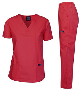 Usine en gros marque privée à manches longues confortable infirmière mode médicale gommage ensemble de costume pour femmes confortables - Product Image 2