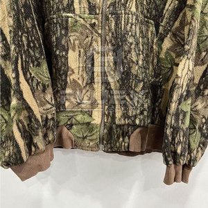 Sudadera con capucha de invierno de algodón 100% ligera informal Diseño de camuflaje de secado rápido Logotipo personalizable Patrón sólido Cuello con capucha de alta calidad - Product Image 5