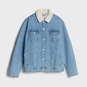 Veste en jean pour homme pour l'hiver, grande taille, design boutonné long, vêtements en tissu, manteaux pour homme avec service OEM, élégant - Product Image 3