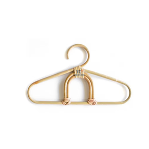 Cintres en rotin naturel de haute qualité pour bébés Cintres pour enfants - Product Image 5