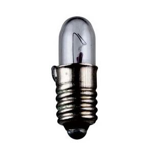LED Bulbs E5.5 Base 24V 1.2W Clear <b>15mm</b> Pack of 100 - Product Image 1