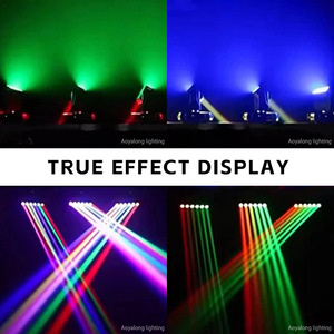 Yt06xy <span class=keywords><strong>Dual</strong></span>-mặt 6x60W đầy đủ màu sắc 4in1 96 cái 7070 <span class=keywords><strong>LED</strong></span> hạt ma trận ánh sáng DMX rửa di chuyển đầu đèn nhấp nháy cho Disco DJ sự kiện - Product Image 2