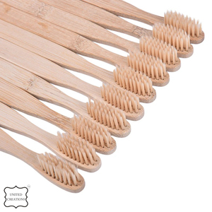 แปรงสีฟันไม้ไผ่สำหรับผู้ใหญ่ขนแปรงอ่อนนุ่มแบบรีไซเคิลเป็นมิตรต่อสิ่งแวดล้อม - Product Image 3