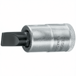 Embout de tournevis Gedore 1/2'' pour vis à tête fendue métriques - Product Image 3