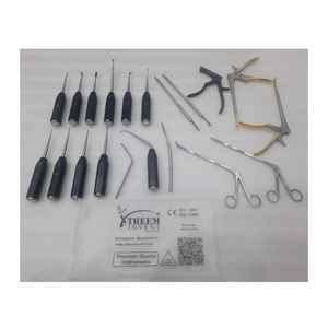 Juego de cirugía espinal Bioportal endoscópica de alta calidad inoxidable alemán 2024 para instrumentos ortopédicos de columna vertebral de madera - Product Image 4