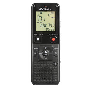 Grabadora de Audio HD inteligente, pantalla de visualización <span class=keywords><strong>MP3</strong></span>/WAV, compatible con cancelación de ruido AI para reuniones, trabajo de oficina, grabadora de voz Digital - Product Image 1