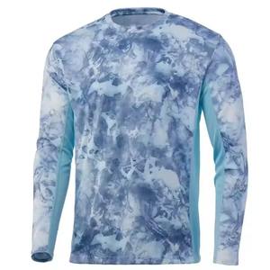 Chemises de pêche à manches longues pour hommes personnalisées, protection solaire UPF50, respirantes, anti-UV, séchage rapide, vêtements de pêche pour homme - Product Image 3